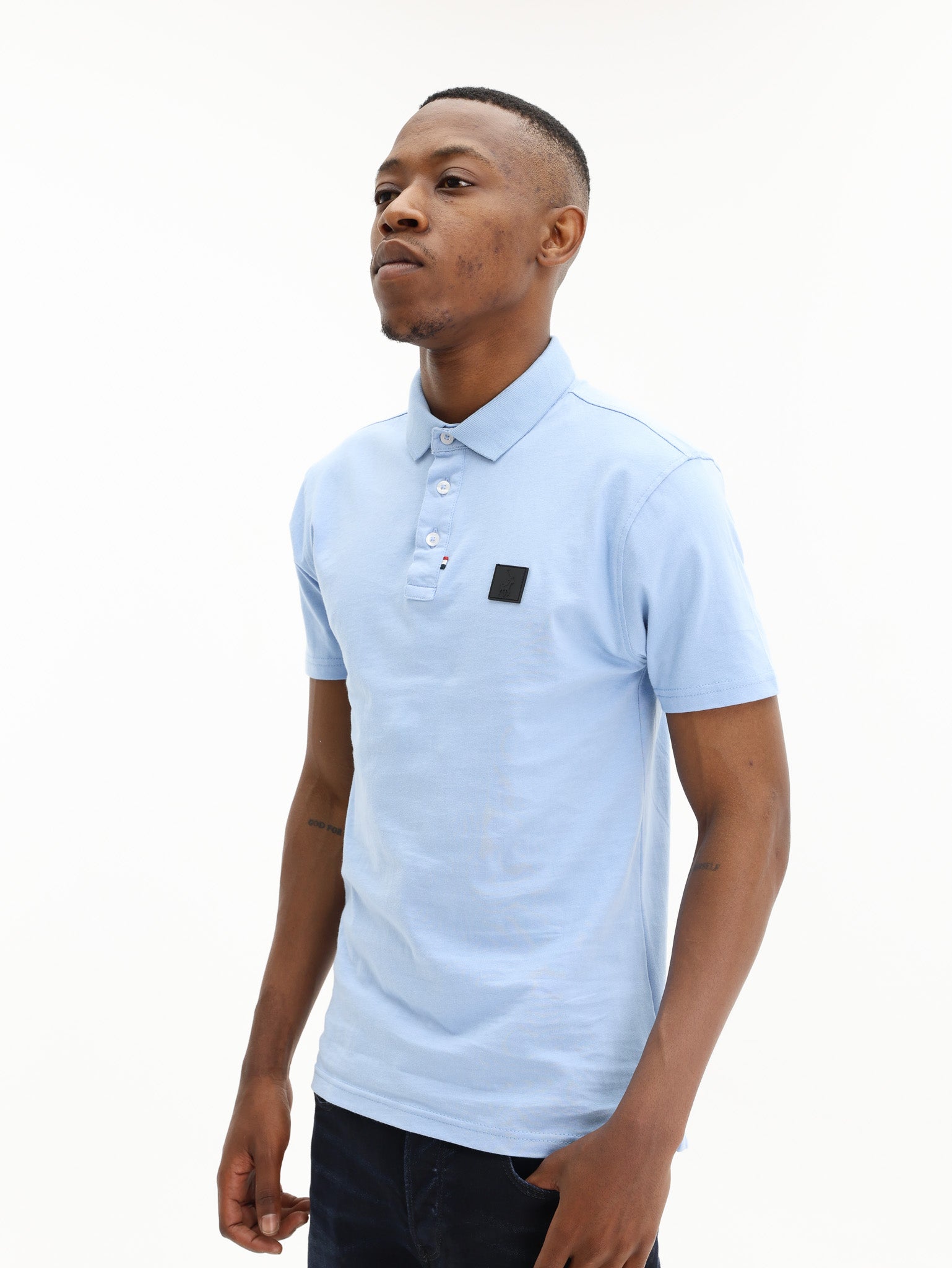 Polo Golfer Active Badge Blue